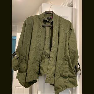 Olive Green Cardigan